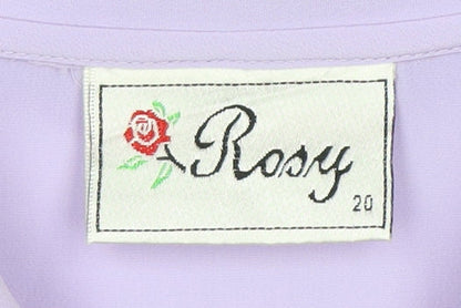 UK Size 12 Rosy Purple  Blouse