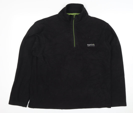 Mens UK Size S Regatta Black Pullover Sweatshirt