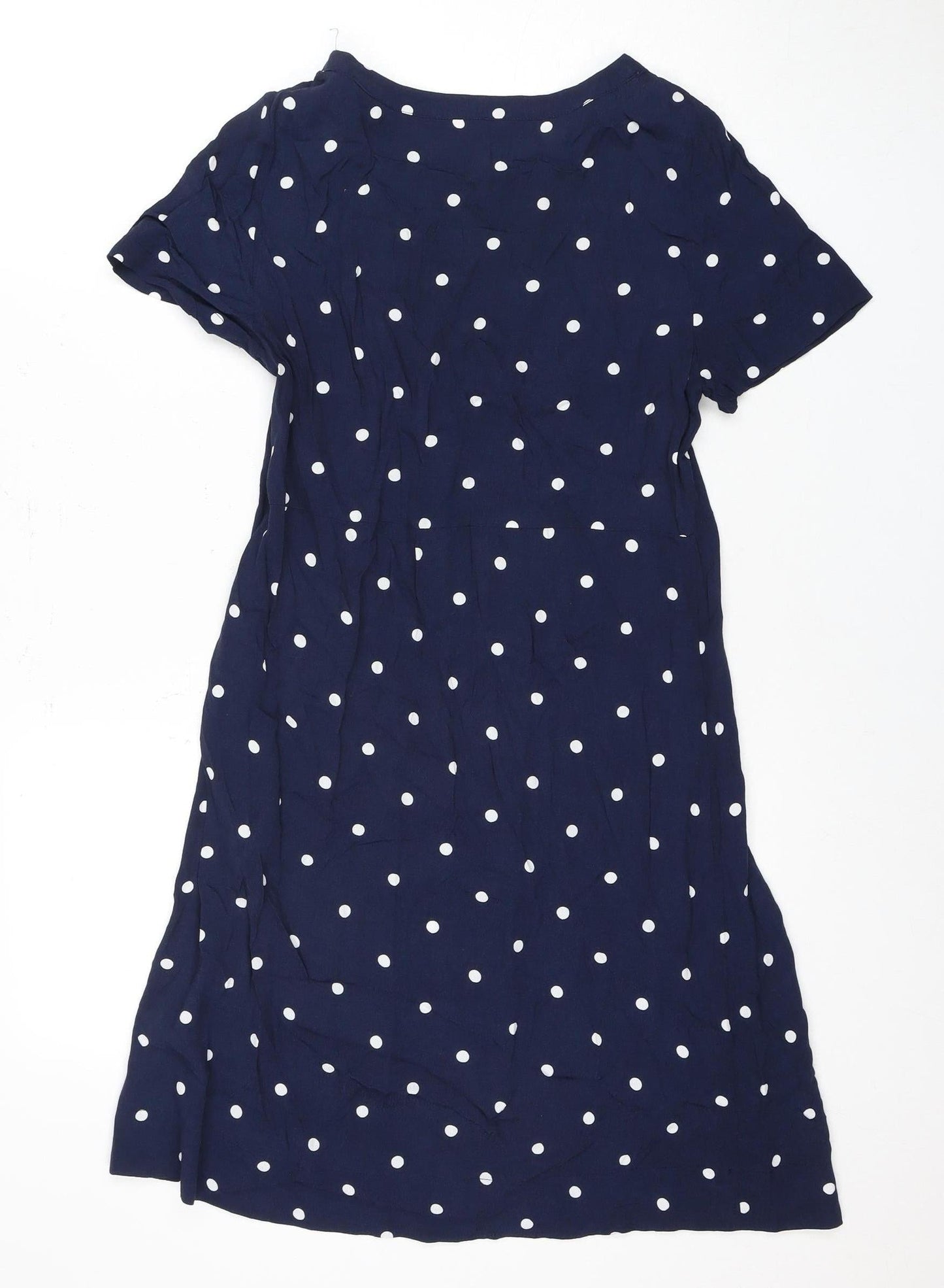 Joules Women's Blue Polka Dot Dress Size 6