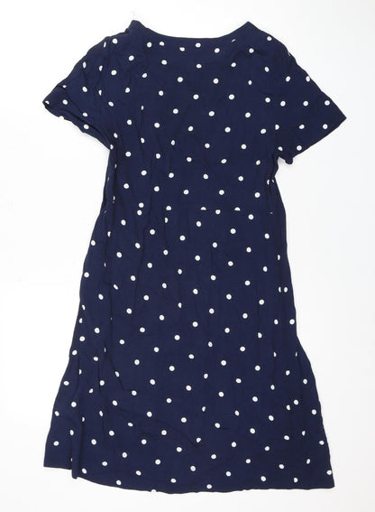 Joules Women's Blue Polka Dot Dress Size 6