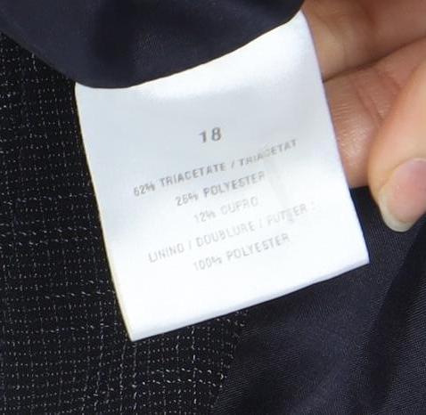 Windsmoor Women's Black Blazer, Size 18, Classic Fit