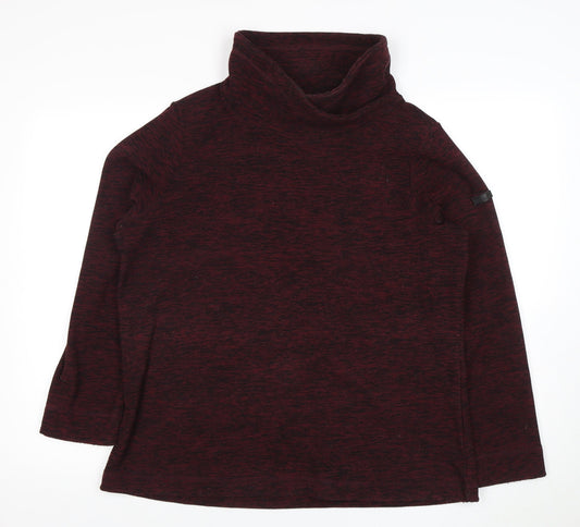 Regatta Women's Red XL High Neck Sweatshirt