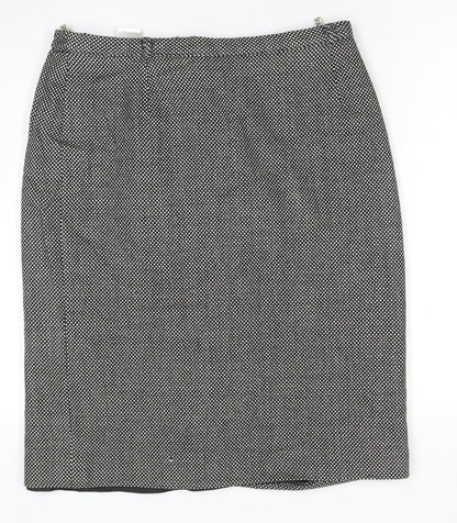 Eastex Womens Black Pencil Skirt Size 16