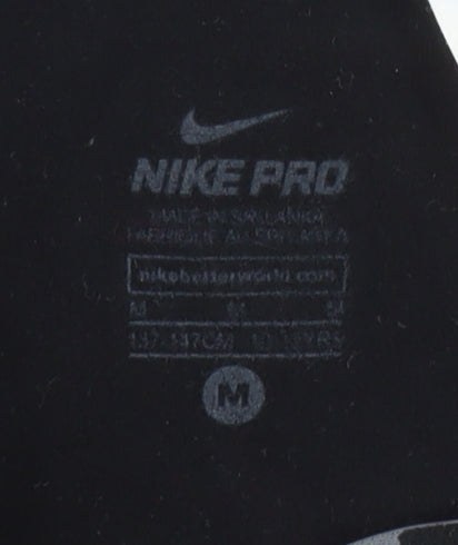 Nike Pro Black Compression Leggings M Unisex Athletic