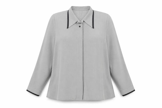 Womens UK Size 14 Saloos Grey  Blouse