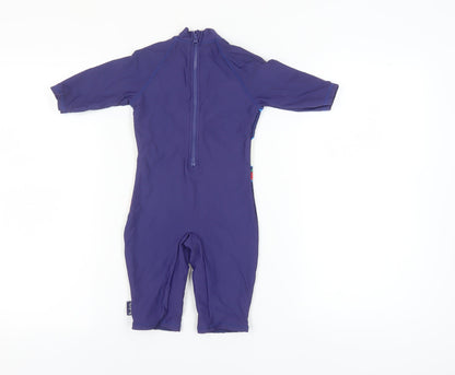 Mothercare Girls Peppa Pig Nautical Jumpsuit 3-4Y Blue Cartoon Short Sleeve