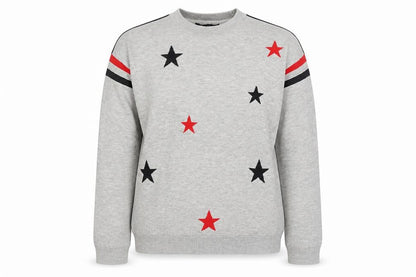 Crew Clothing Grey Star Pullover Jumper XS