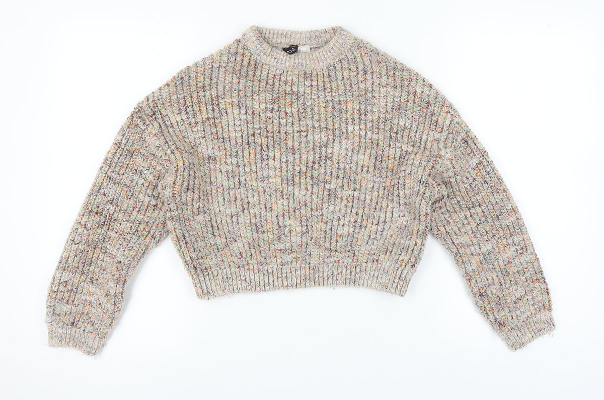 Womens UK Size S H&M Multicoloured Pullover Jumper