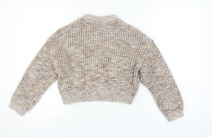 Womens UK Size S H&M Multicoloured Pullover Jumper