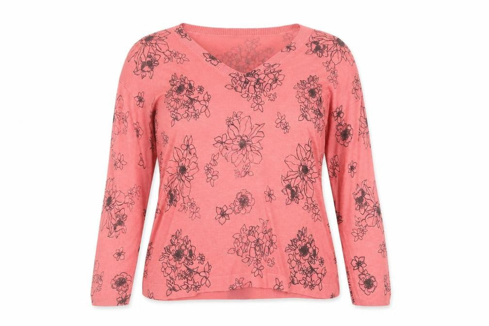 Womens UK Size M Marks and Spencer Pink Pullover Jumper