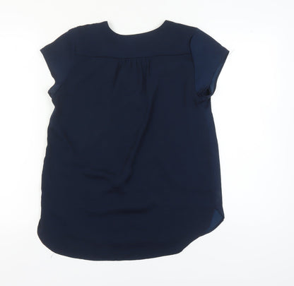 Womens UK Size 4 H&M Blue  Blouse