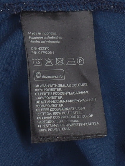 Womens UK Size 4 H&M Blue  Blouse
