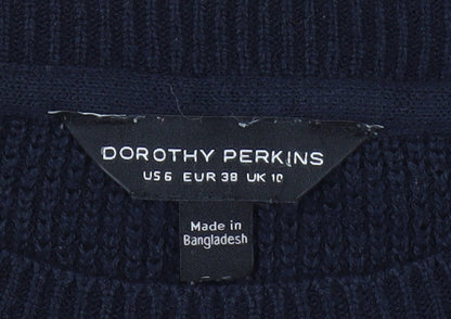 Dorothy Perkins Women’s Multicoloured Striped Jumper Size 10