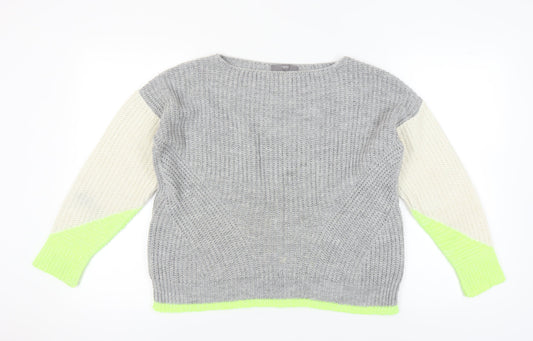 Womens UK Size S NEXT Grey Pullover Jumper