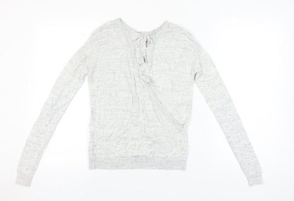 Womens UK Size 6 NEXT Grey Pullover Jumper