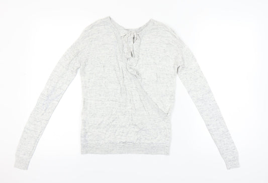Womens UK Size 6 NEXT Grey Pullover Jumper