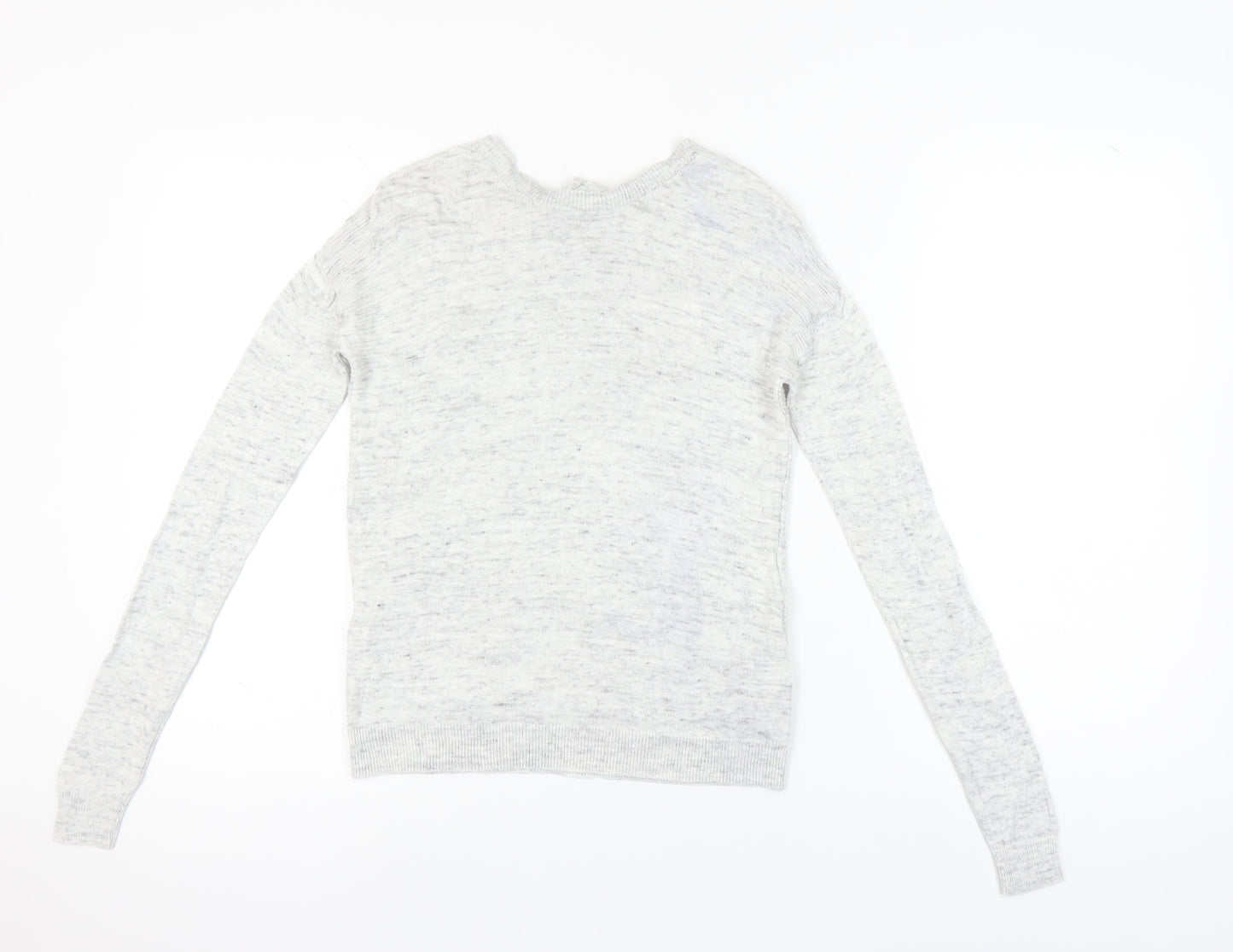 Womens UK Size 6 NEXT Grey Pullover Jumper
