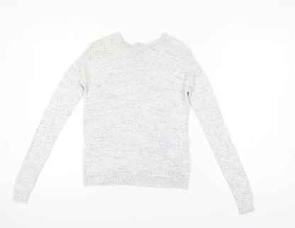 Womens UK Size 6 NEXT Grey Pullover Jumper