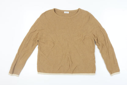 Womens UK Size 8 Gerry Weber Beige Pullover Jumper