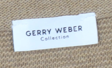 Womens UK Size 8 Gerry Weber Beige Pullover Jumper