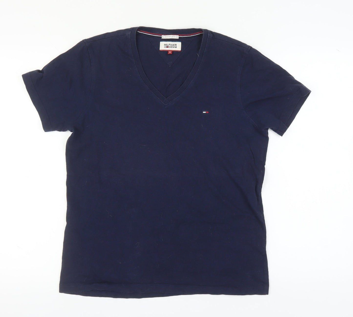 Mens UK Size M Hilfiger Denim Blue  T-Shirt