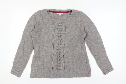 Womens UK Size 10 Marks and Spencer Grey Pullover Jumper