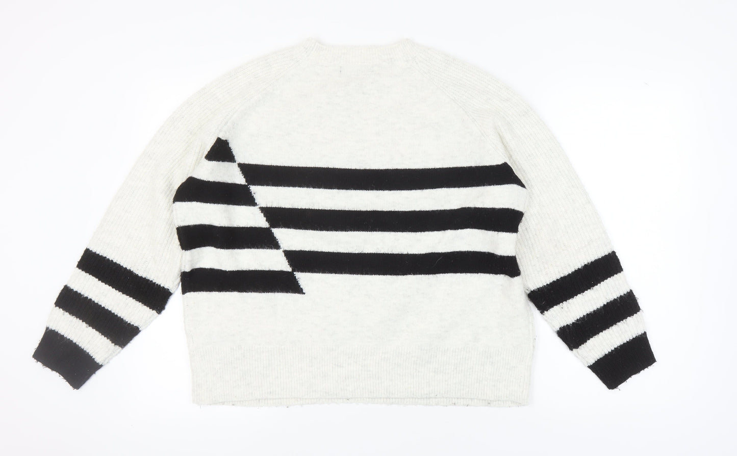 Womens UK Size L Marks and Spencer Black Pullover Jumper