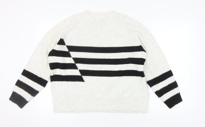 Womens UK Size L Marks and Spencer Black Pullover Jumper