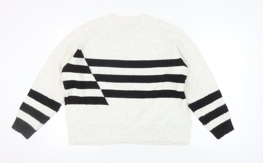 Womens UK Size L Marks and Spencer Black Pullover Jumper