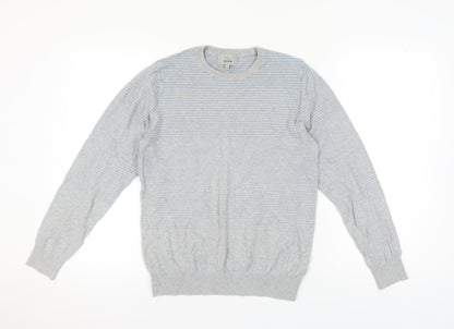 Marks and Spencer Men's Grey Pullover Jumper, Size S