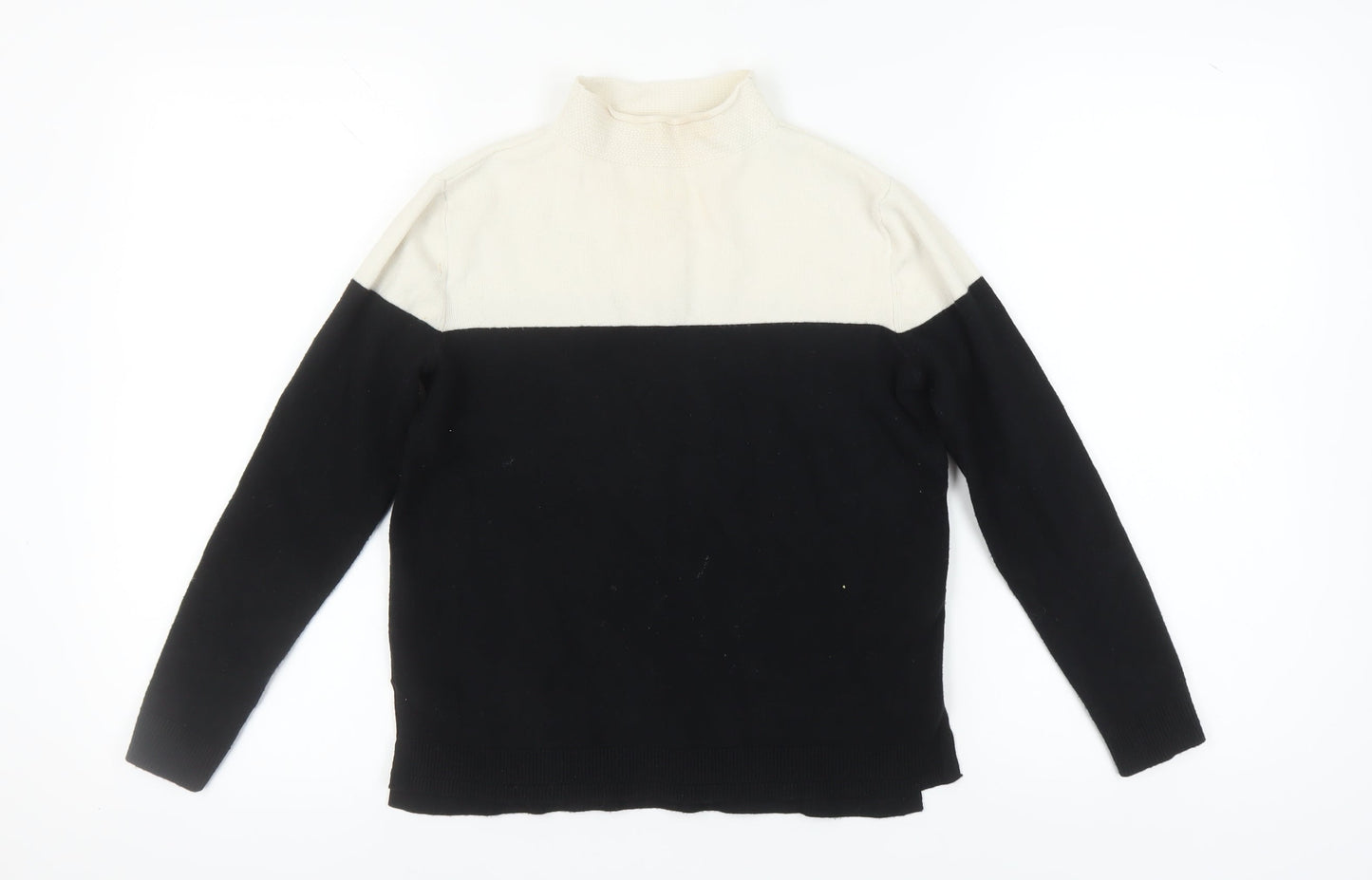 Womens UK Size 10 Marks and Spencer Black Pullover Jumper
