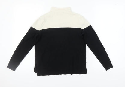 Womens UK Size 10 Marks and Spencer Black Pullover Jumper