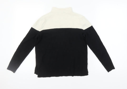 Womens UK Size 10 Marks and Spencer Black Pullover Jumper