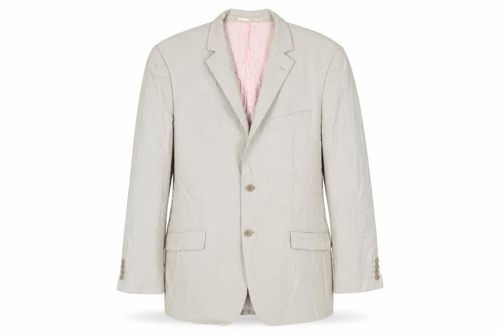Mens UK Size 40 Ben Sherman Regular Beige Suit Jacket