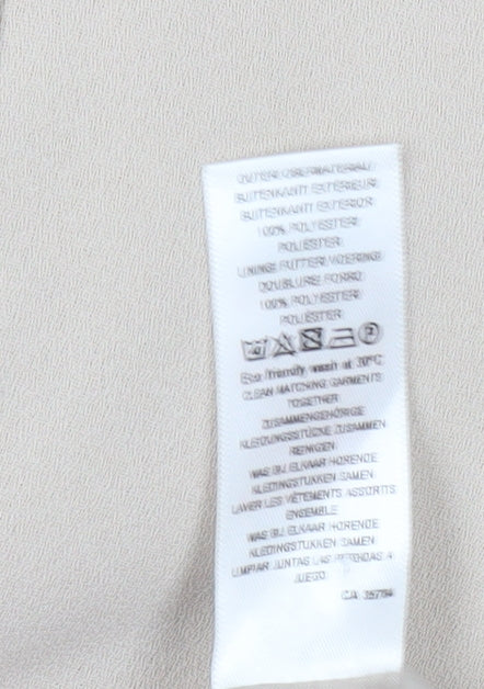 Eastex Women's Beige Blazer Size 16 Classic Fit