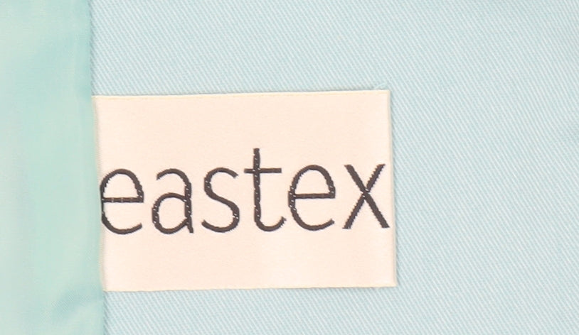 Eastex Women's Blue Blazer, Size 12, Short Sleeve