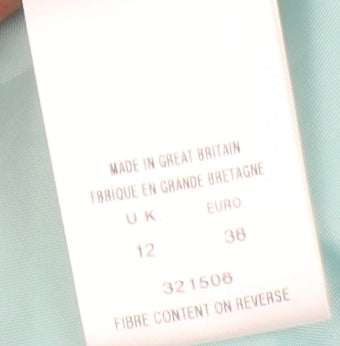 Eastex Women's Blue Blazer, Size 12, Short Sleeve