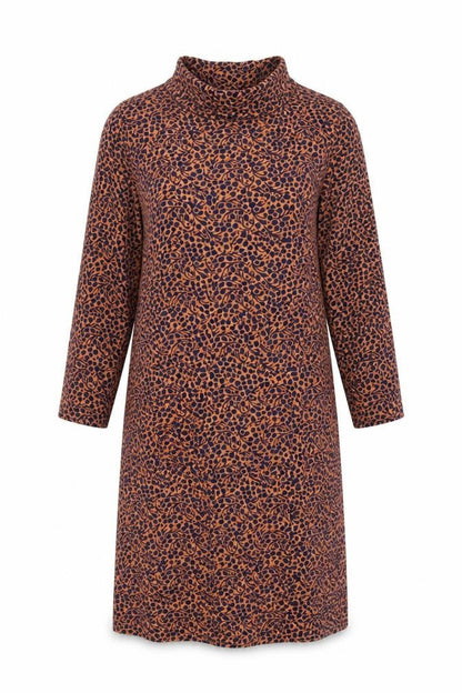 White Stuff Women's Brown Shift Dress Size 12