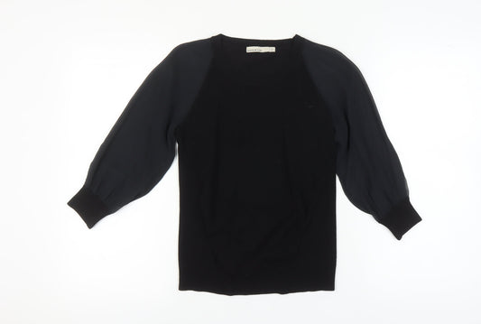 Karen Millen Women's Black Pullover Jumper Size 6