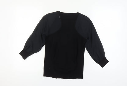 Womens UK Size 6 Karen Millen Black Pullover Jumper
