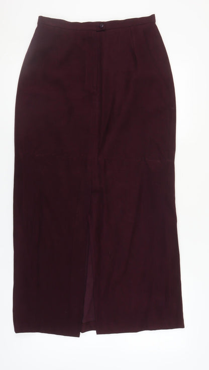 Long Tall Sally Women's Purple Pencil Skirt Size 14