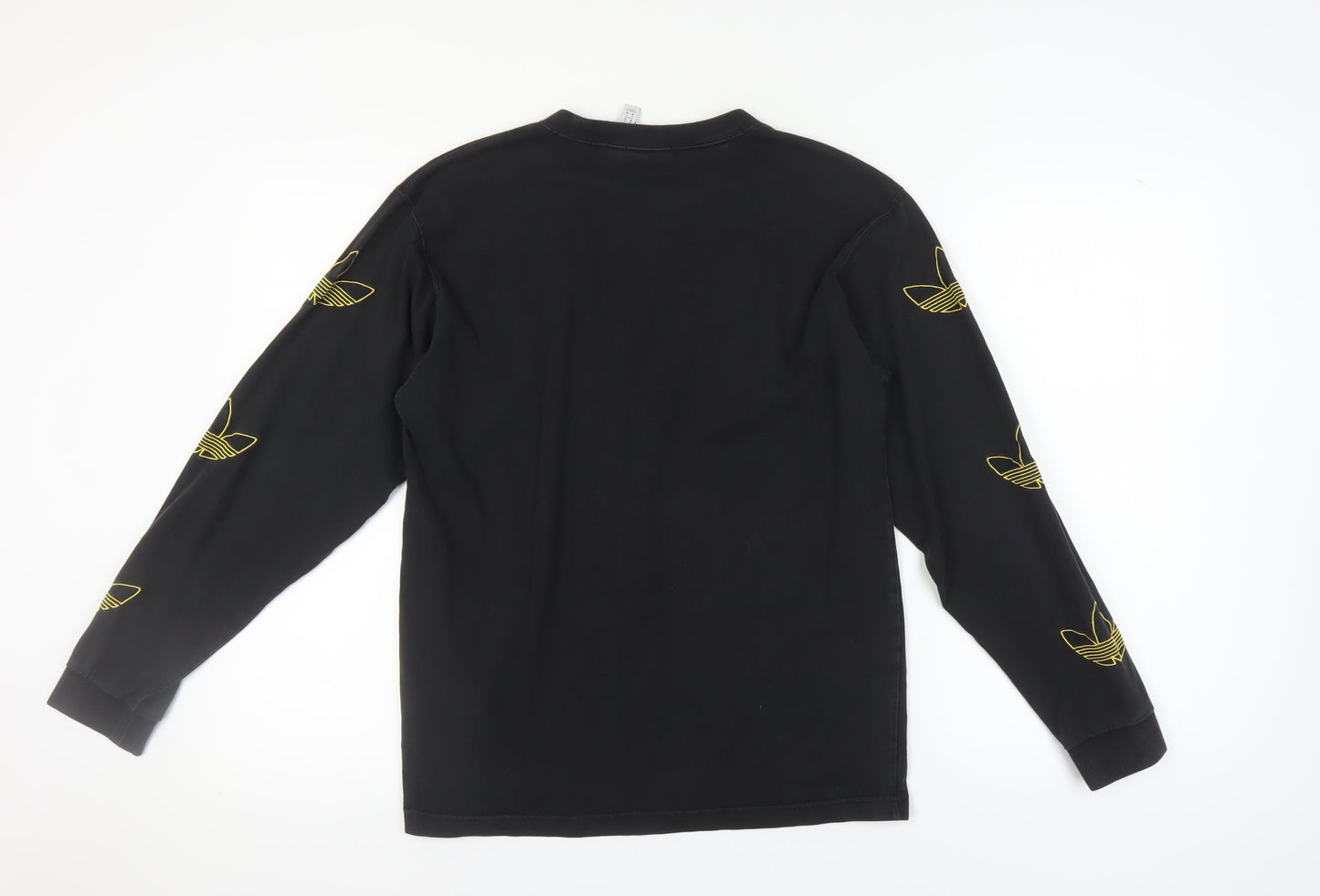 Adidas Black Unisex Medium Logo Sweatshirt