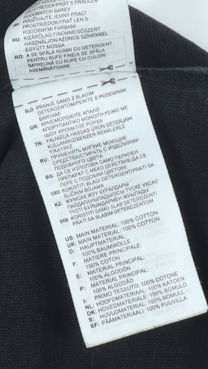 Adidas Black Unisex Medium Logo Sweatshirt