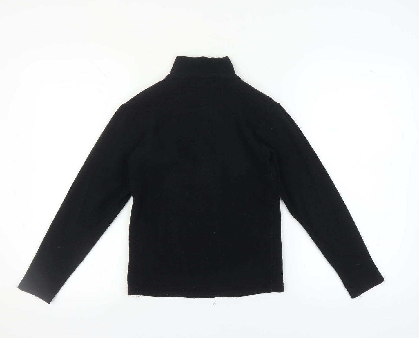 Gelert Boys Fleece Jacket, Black, 9-10 Years, Full Zip