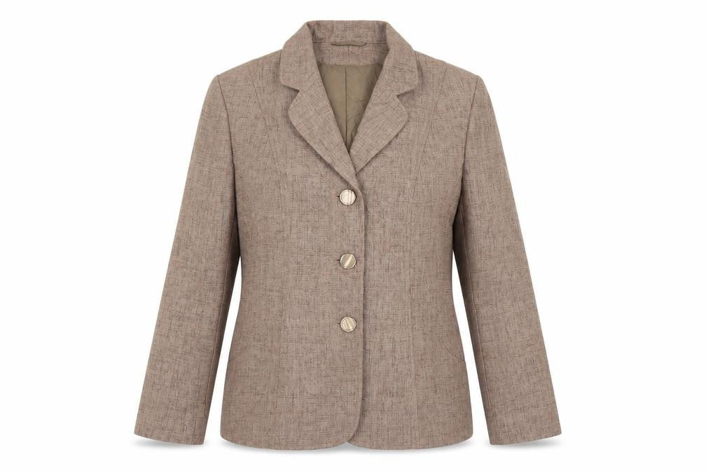 Eastex Women's Brown Blazer, Size 10, Classic Fit