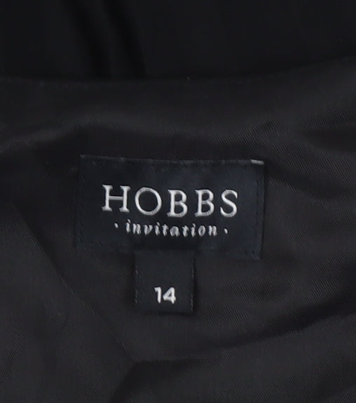 Hobbs Women Black A-Line Sleeveless Party Dress