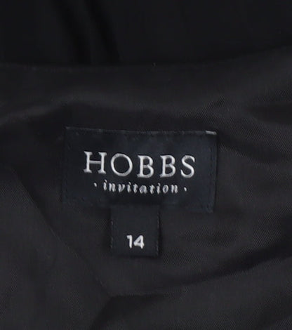 Hobbs Women Black A-Line Sleeveless Party Dress