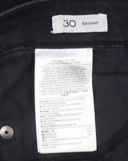 Banana Republic Women's Black Skinny Jeans, Size 30