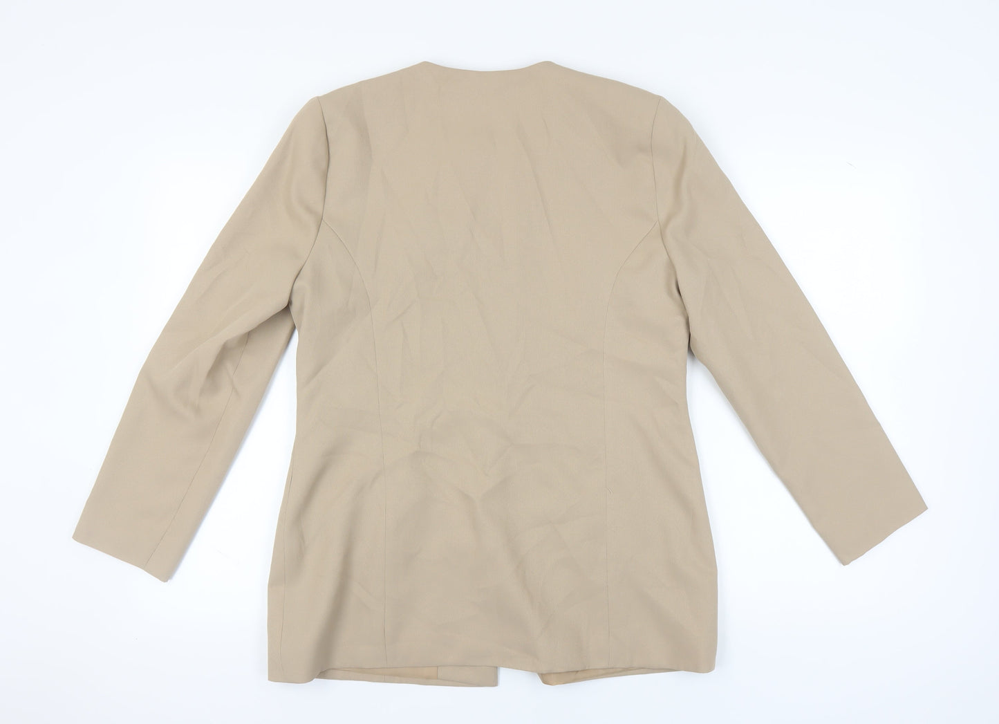 Heather Valley Women's Beige Suit Jacket Size 14