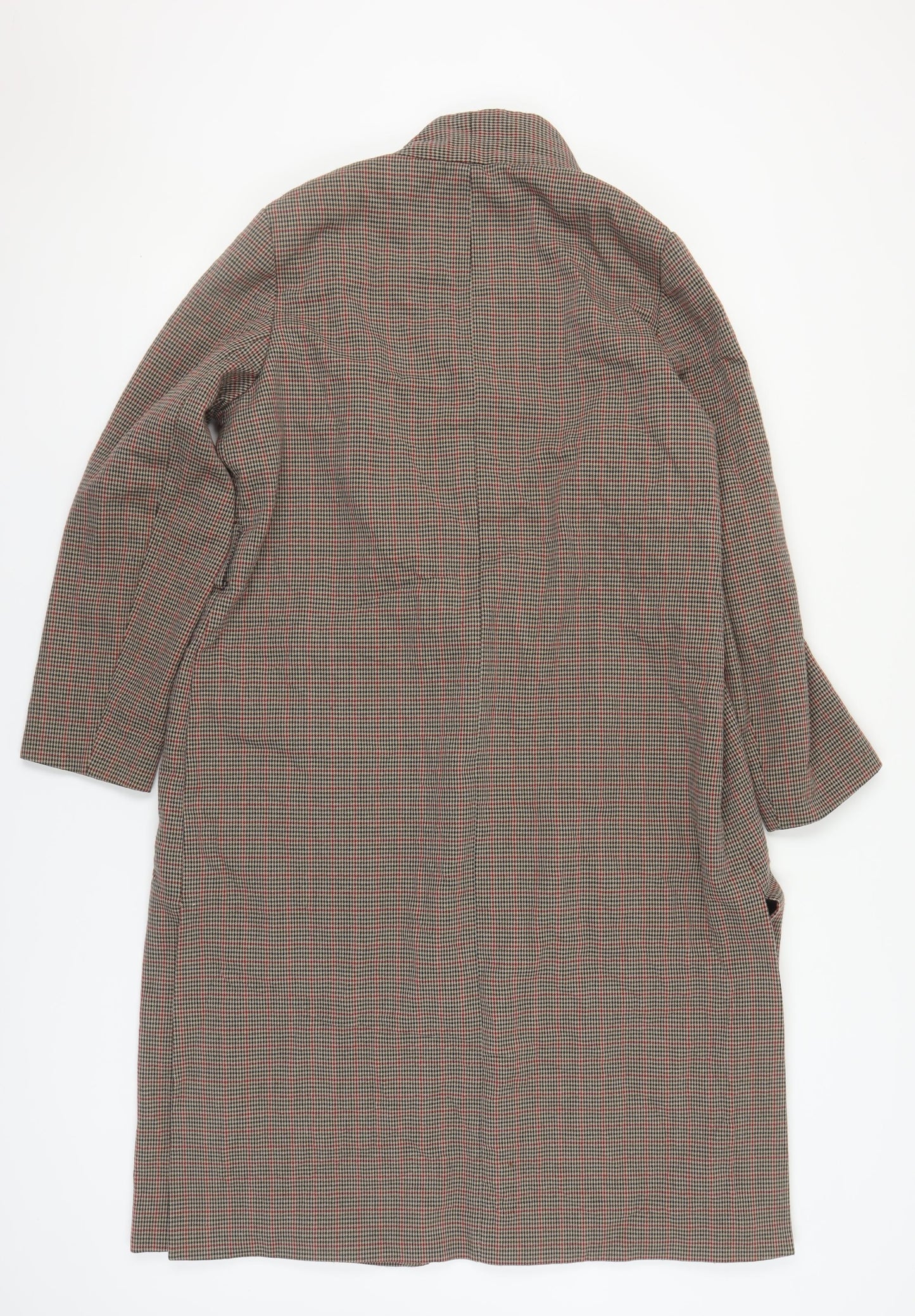 Womens UK Size 14 Marks and Spencer Brown Overcoat